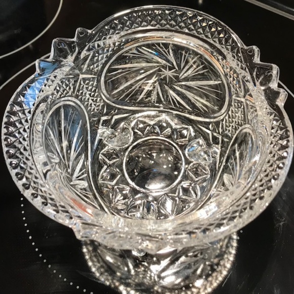 Vintage Crystal Vase - Picture 6 of 11